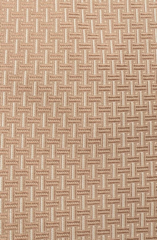 Shop Nordstrom Hankin Basket Weave Silk Blend Tie In Taupe