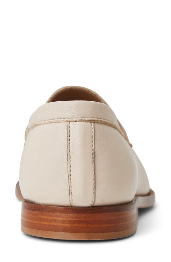 Shop Bruno Magli Lixia Loafer In Bone