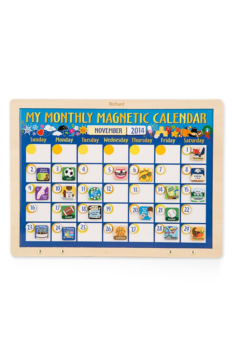 Melissa Doug Personalized My Monthly Magnetic Calendar Nordstrom Melissa Doug Personalized My Monthly Magnetic Calendar Nordstrom