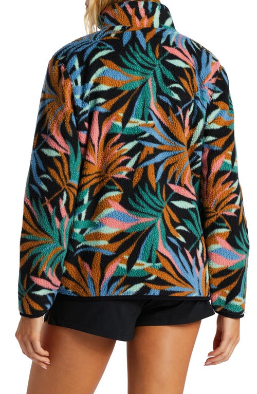 BILLABONG BILLABONG BOUNDARY WATER REPELLENT QUARTER ZIP FLEECE JACKET 