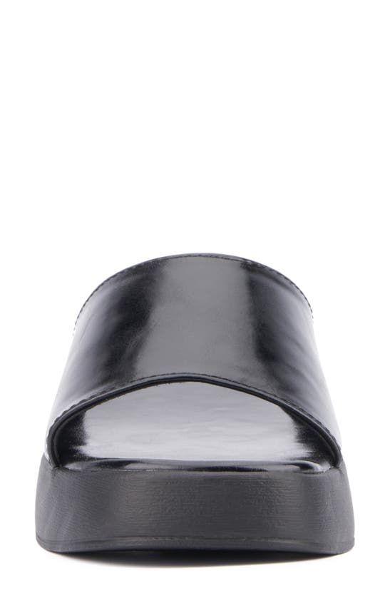 Olivia Miller Ambition Slide Sandal In Black