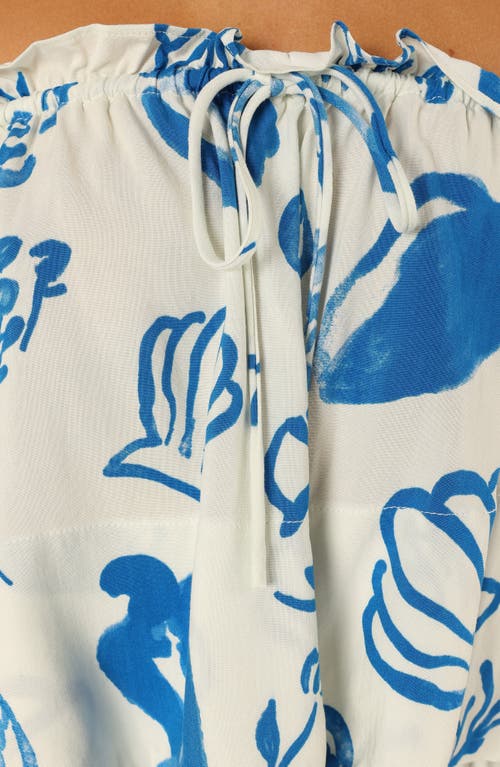 Petal And Pup Petal & Pup Airlie Tropical Camisole In Blue