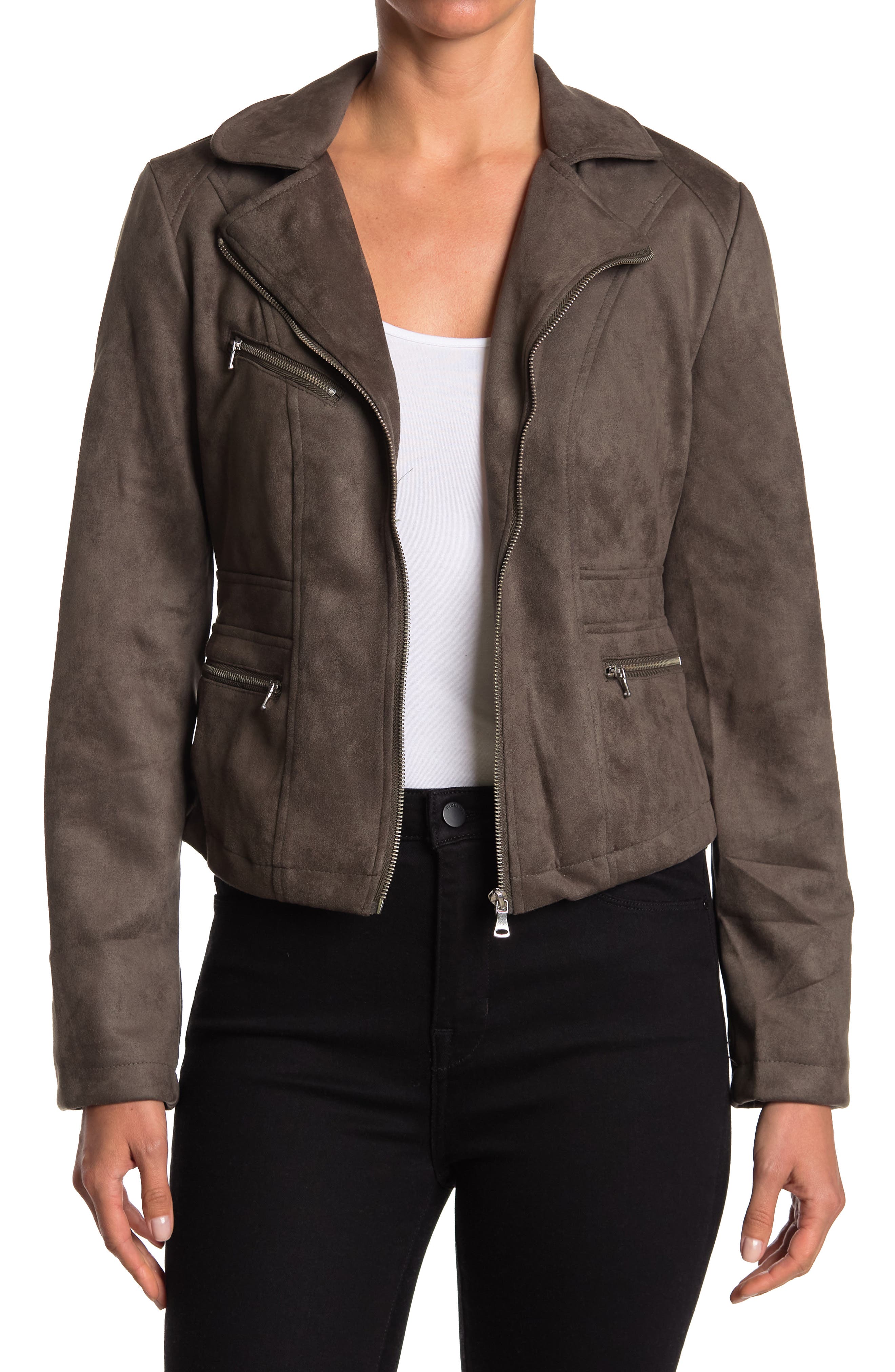 premise faux leather jacket