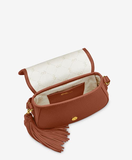Gigi New York Jenni Saddle Bag In Saddle