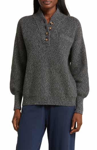 lunya, Sweaters, Lunya Cozy Cotton Silk Zip Pullover M