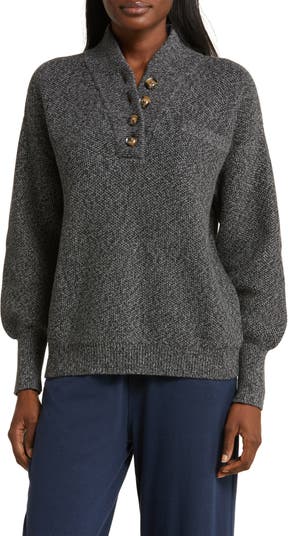 The Lunya Cotton Silk HenleySweater Is the Perfect WFH Top