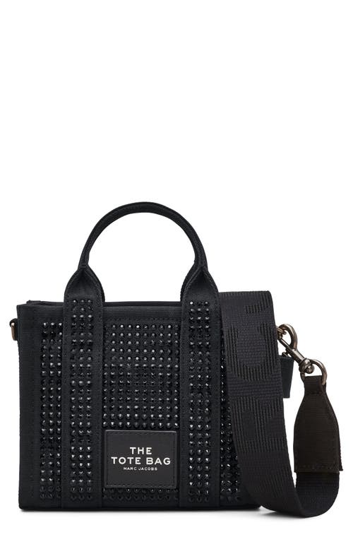 Marc Jacobs The Small Tote In Black Crystal