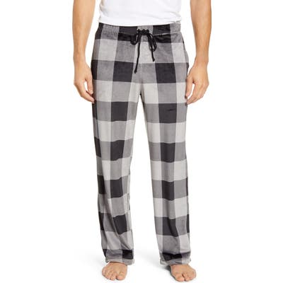 Daniel Buchler Stretch Velour Pajama Pants, Blue