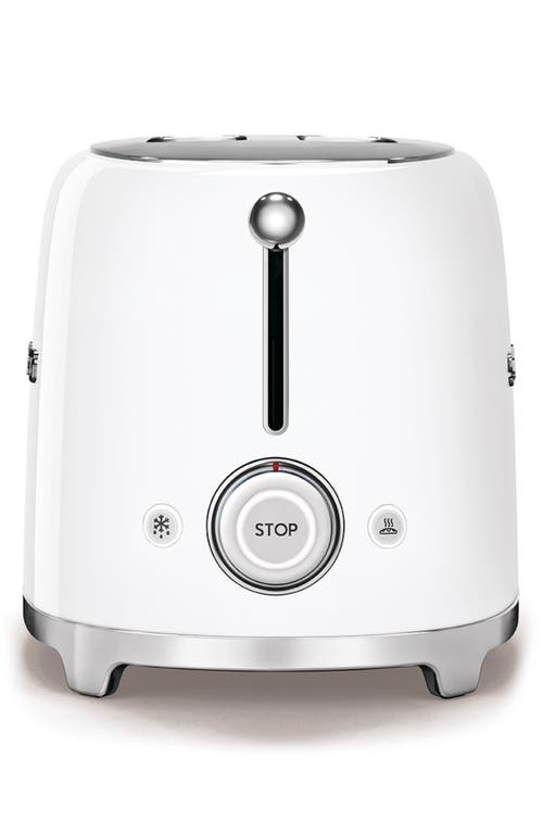 Smeg Two-slice Toaster In White