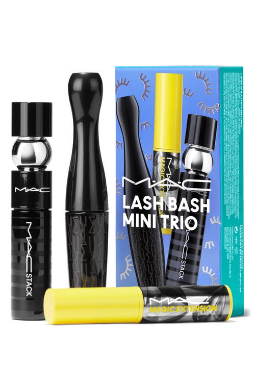 MAC Cosmetics Lash Bash Mini Mascara Kit $46 Value in Black