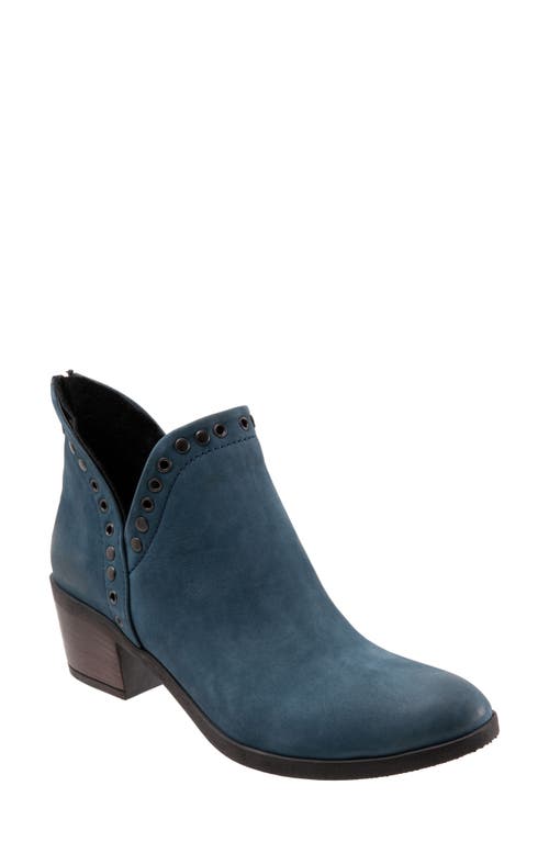 Bueno Cora Bootie in Blue Nubuck