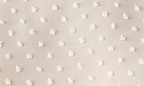 English Factory Swiss Dot Top In Cream