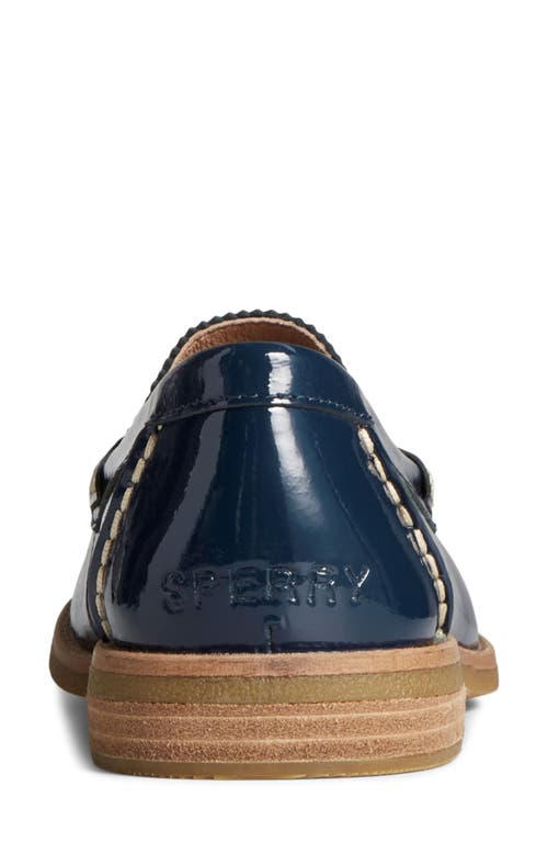 Shop Sperry Top-sider® Seaport Embossed Penny Loafer In Navy