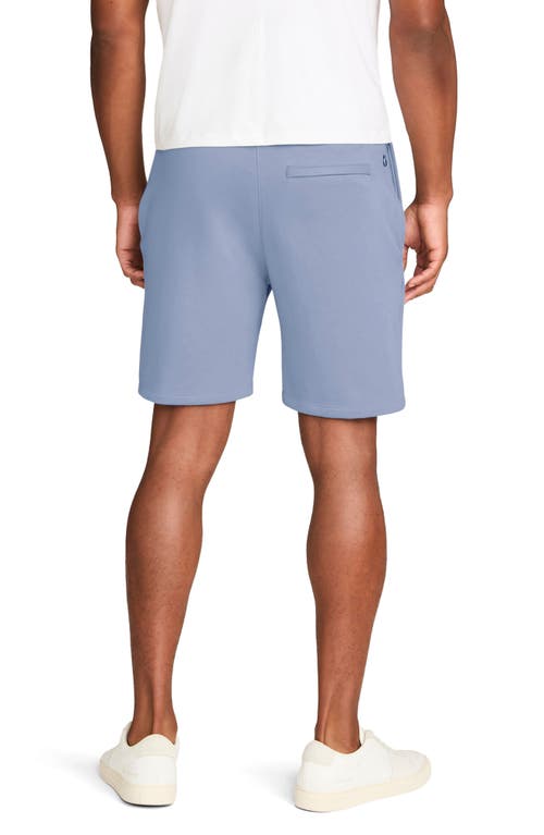 Shop Tommy John French Terry Drawstring Shorts In Country Blue