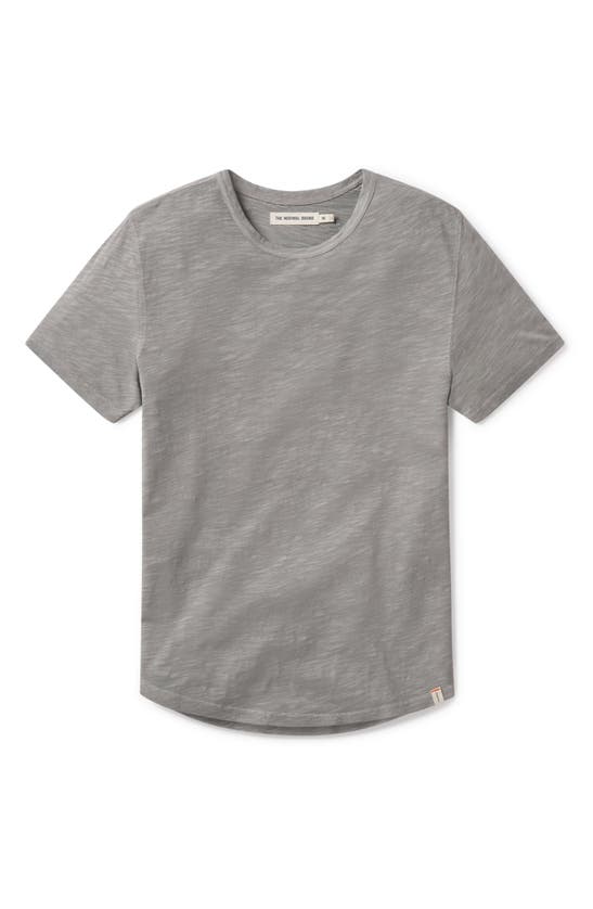Shop The Normal Brand Legacy Perfect Cotton T-shirt In Greystone