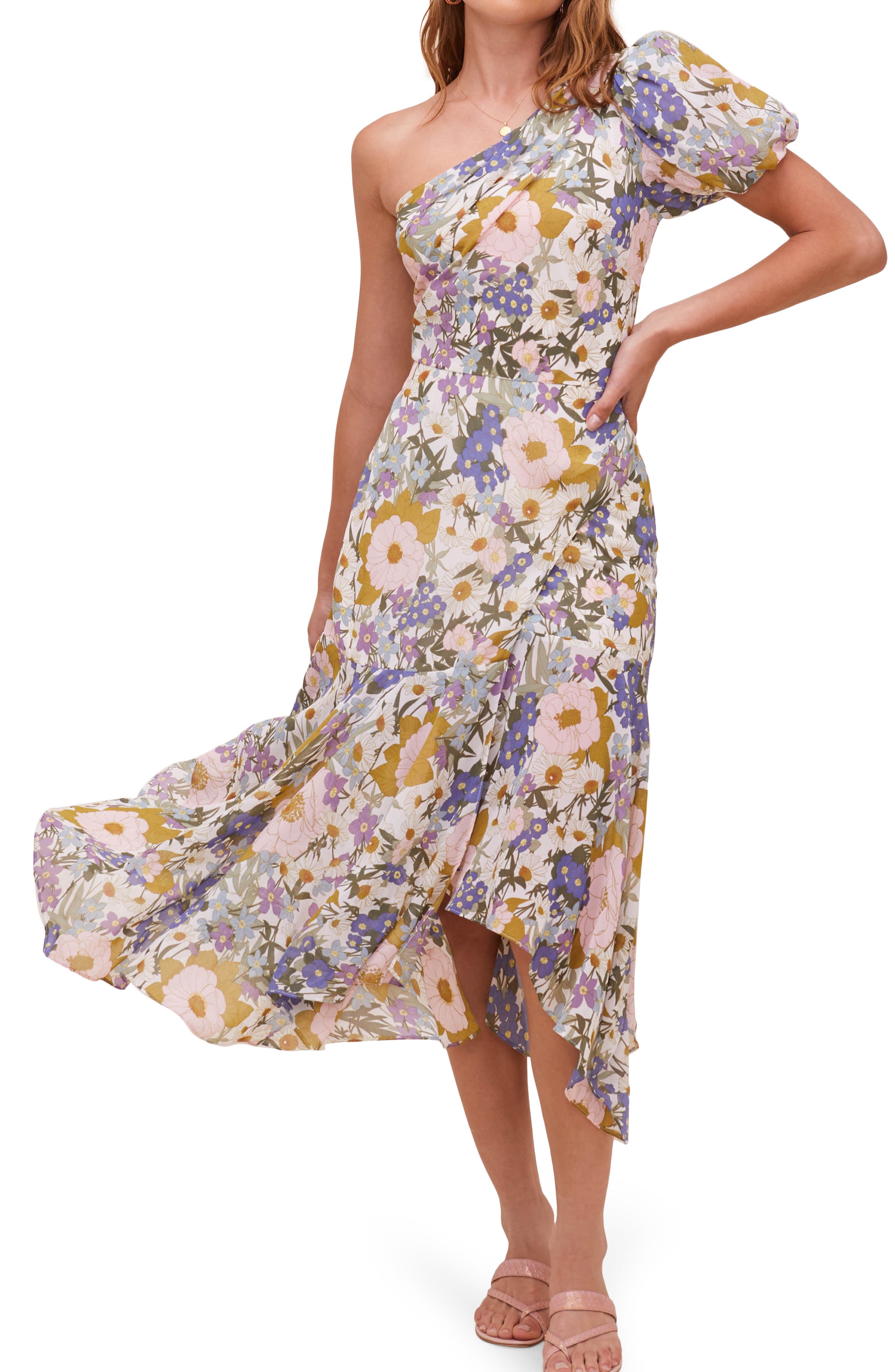 asymmetrical sundress