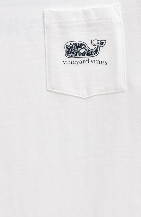 Shop Vineyard Vines Kids' Stamp Crab T-shirt In White Cap