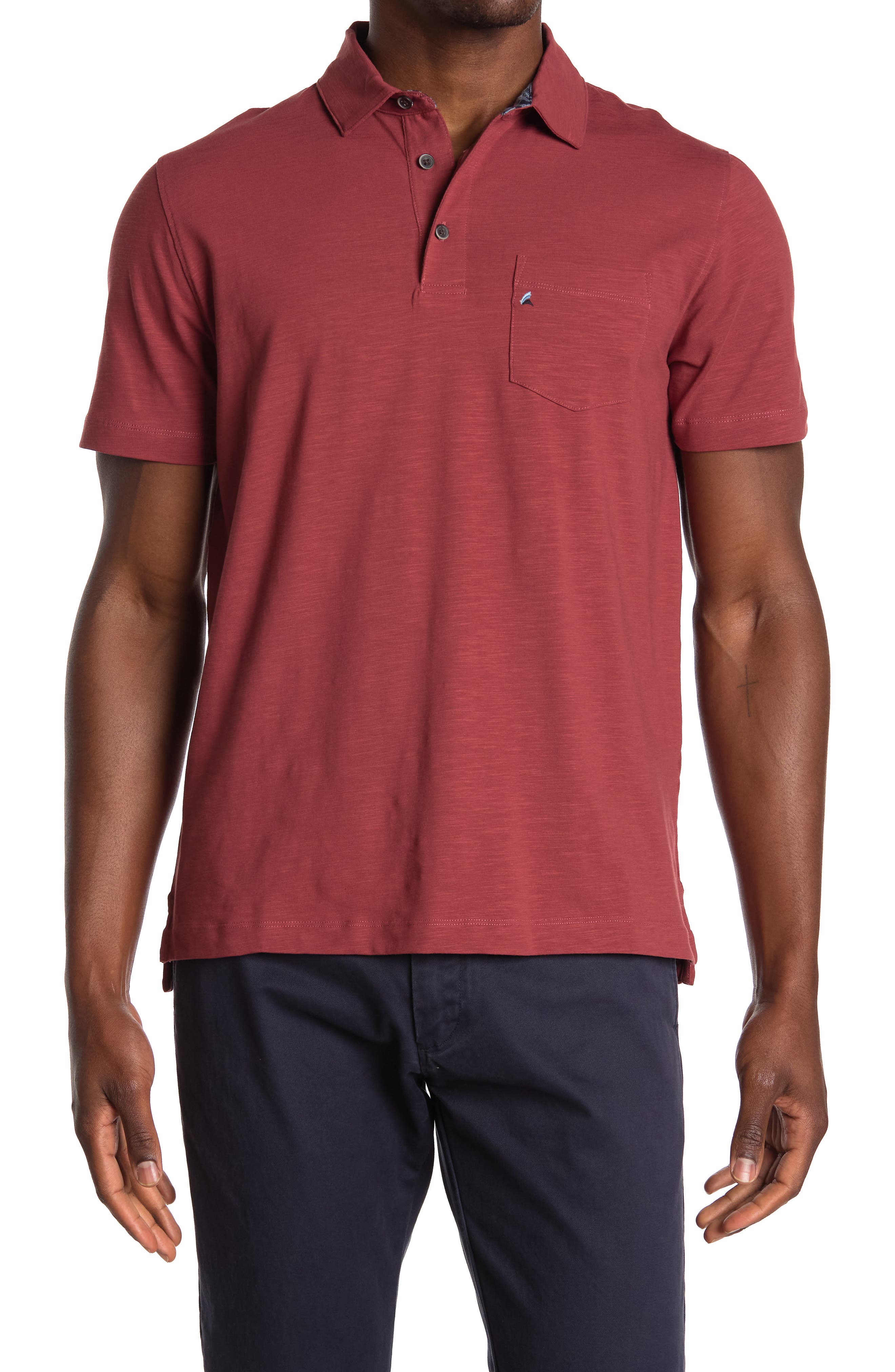 Red Clearance Polo Shirts for Men 