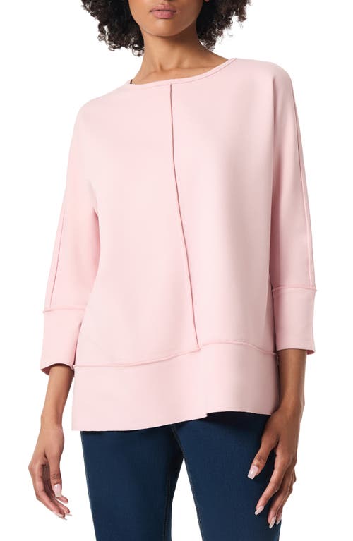 Jones New York Serenity Long Sleeve Tunic Top In Rose