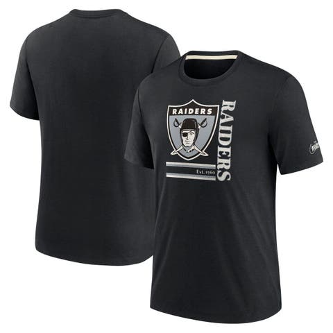 Men's Las Vegas Raiders Nike Black Logo Essential Legend Performance T-Shirt