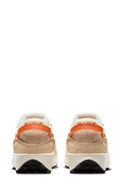 Shop Nike Waffle Debut Vintage Sneaker In Muslin/orange/coconut