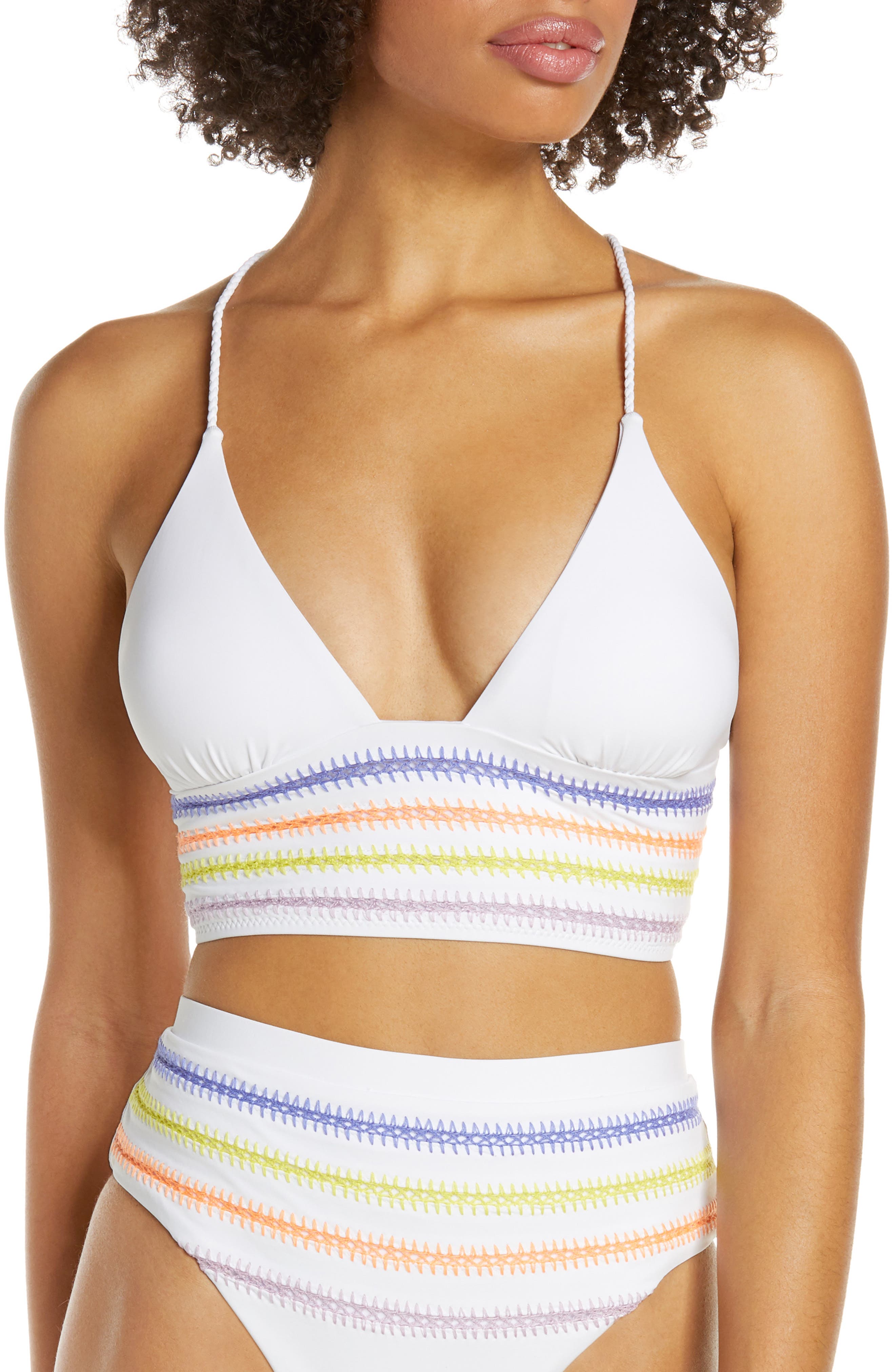 Dolce Vita Kokomo Bikini Top, White