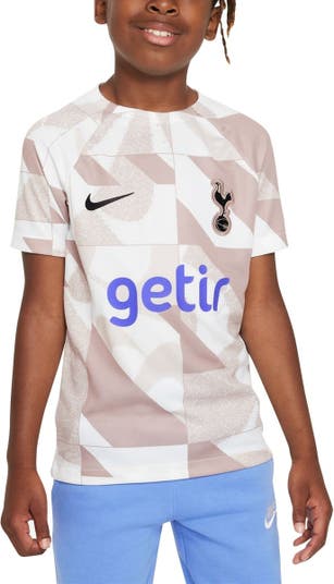 Spurs Nike Mens Tour White Swoosh T-Shirt 2023/24