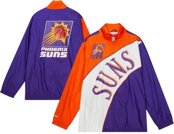 Exploded Logo Warm Up Jacket Phoenix Suns - Shop Mitchell & Ness