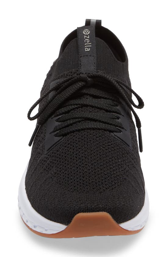 Zella Lifestyle Knit Sneaker In Black- Gum | ModeSens display picture 1