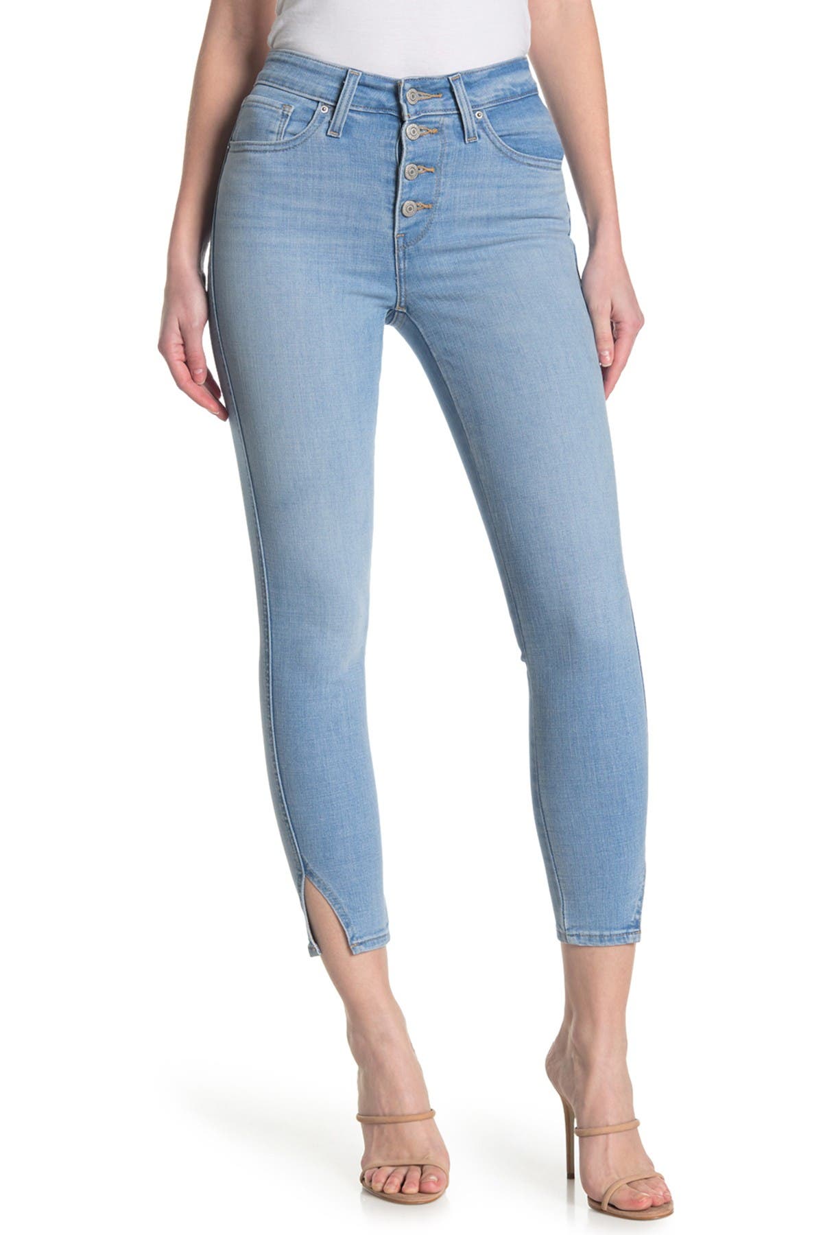 levi's skinny cropped jeans