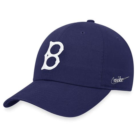Men's Mitchell & Ness Cream/Gray Brooklyn Dodgers Homefield Fitted Hat