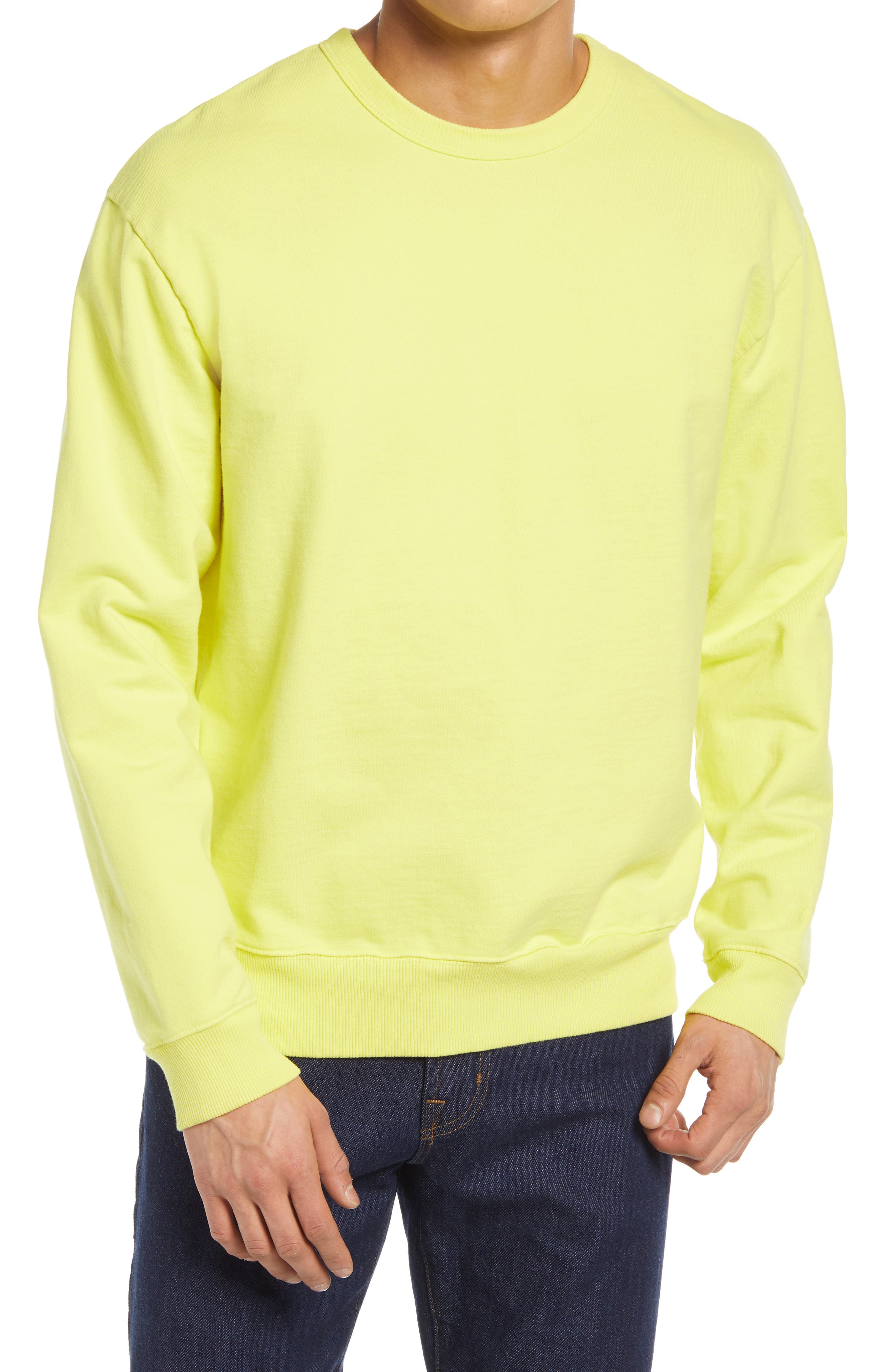 crewneck yellow
