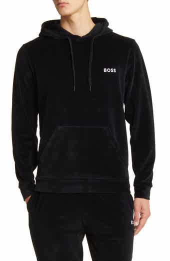 Boss velour crewneck hot sale sweatshirt