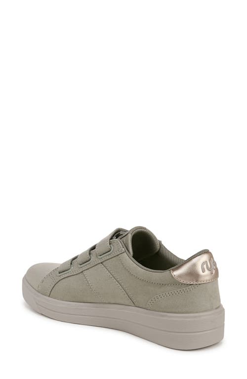 Ryka Viv Classic Womens Padded Insole Denim Casual And Fashion Sneakers In Abbey Green