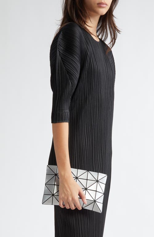 Bao Bao Issey Miyake Lucent Zip Pouch In Silver