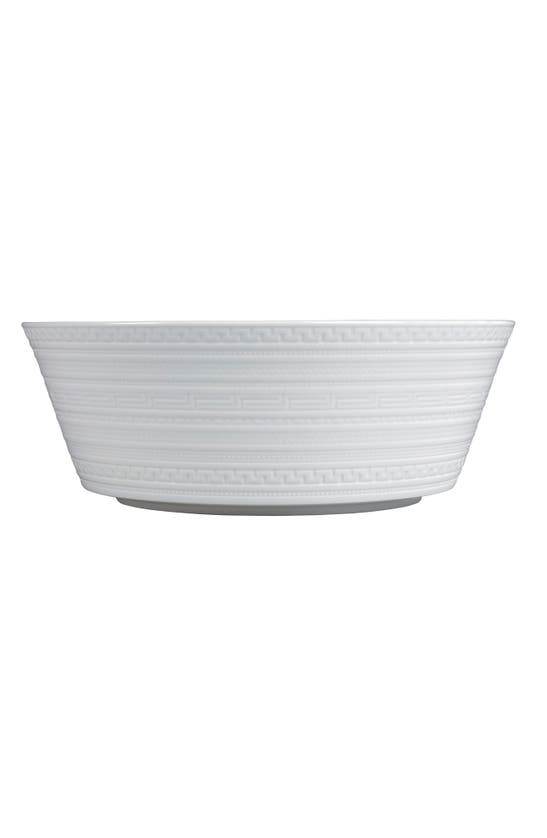 Shop Wedgwood Intaglio Large Bone China Serving Bowl In White