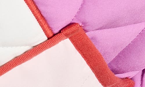 Nz Active By Nic+zoe Mixed Up Quilted Reversible Coat In Pink Multi