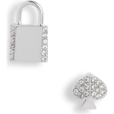 Kate Spade New York Mismatched Pave Stud Earrings