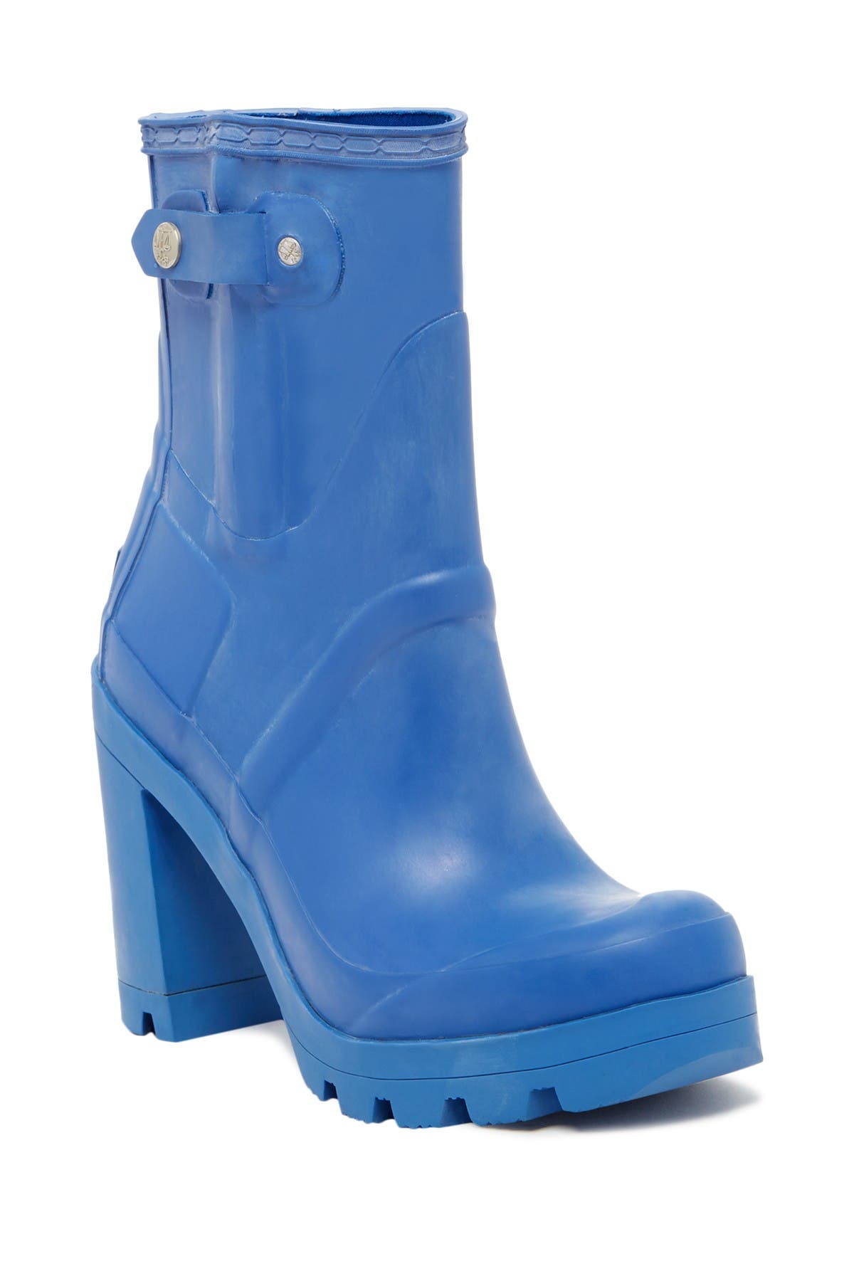 high heel rain boots