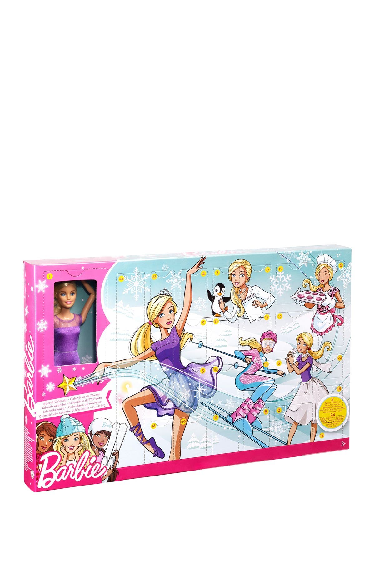 mattel barbie advent calendar