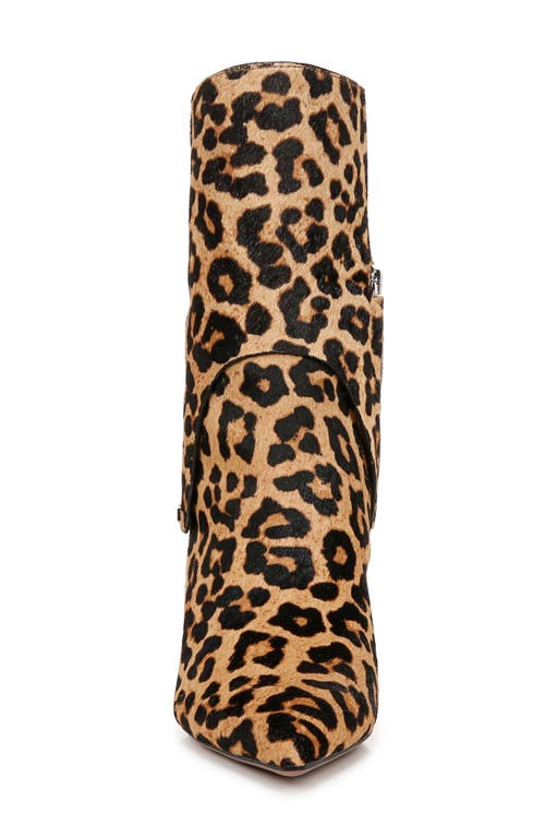 Franco Sarto Alberta Mid Shaft Boots In Brown Leopard