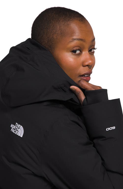 THE NORTH FACE THE NORTH FACE ARCTIC WATERPROOF 600-FILL-POWER DOWN PARKA WITH FAUX FUR TRIM