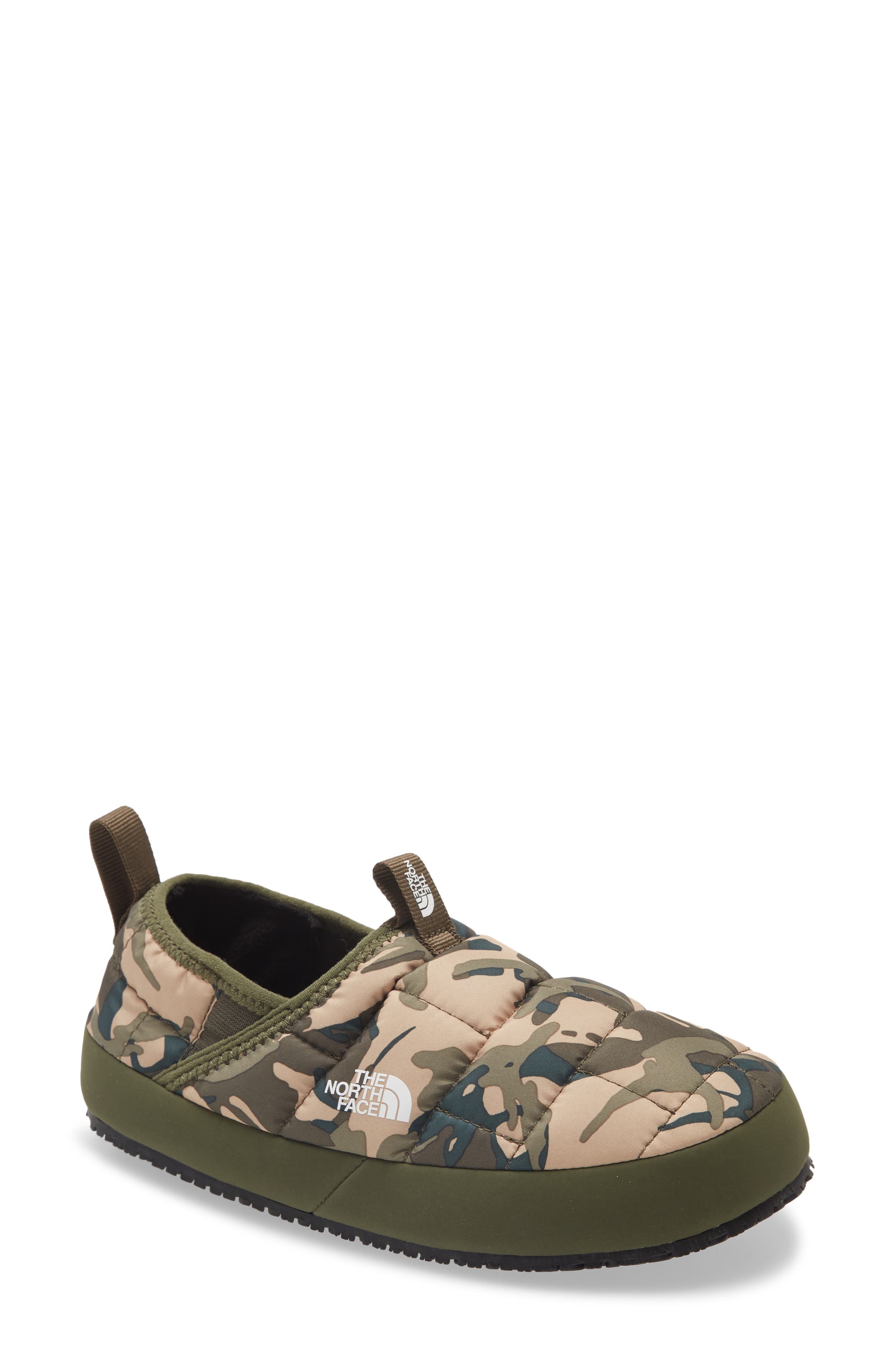 the north face slippers camo