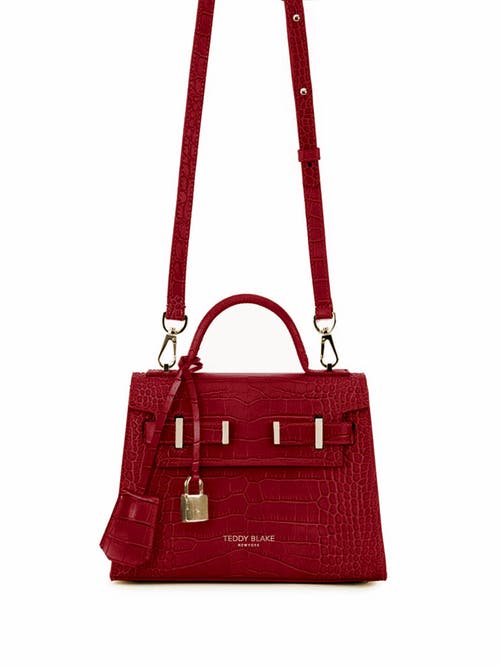 Teddy Blake Ava Croco 9" In Darkred