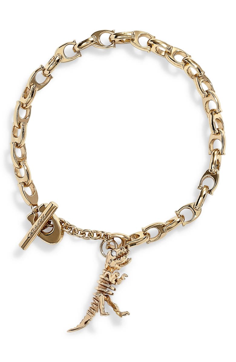 COACH Rexy Skeletal C-Chain Bracelet | Nordstrom