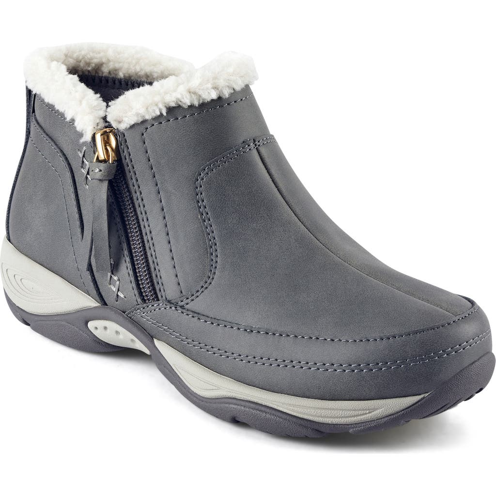 Easy Spirit Epic Water Resistant Ankle Boot in Dark Grey