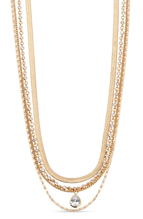 ETTIKA ETTIKA LAYERED CHAIN NECKLACE