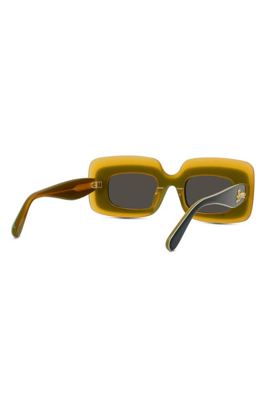 Shop Loewe X Paula's Ibiza 47mm Rectangular Sunglasses In Grey/ Other / Smoke