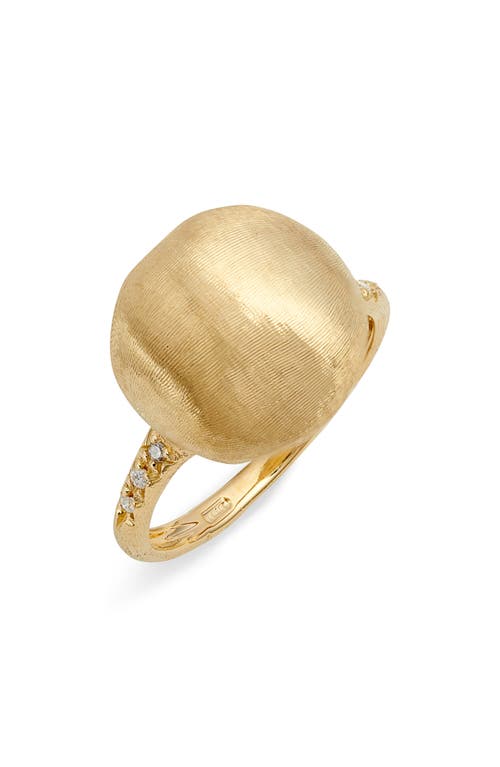 Shop Marco Bicego Africa Boule 18k Yellow Gold & Diamond Ring