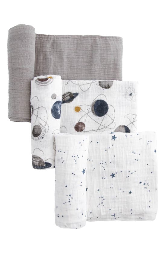 LITTLE UNICORN LITTLE UNICORN 3-PACK COTTON MUSLIN SWADDLE BLANKETS